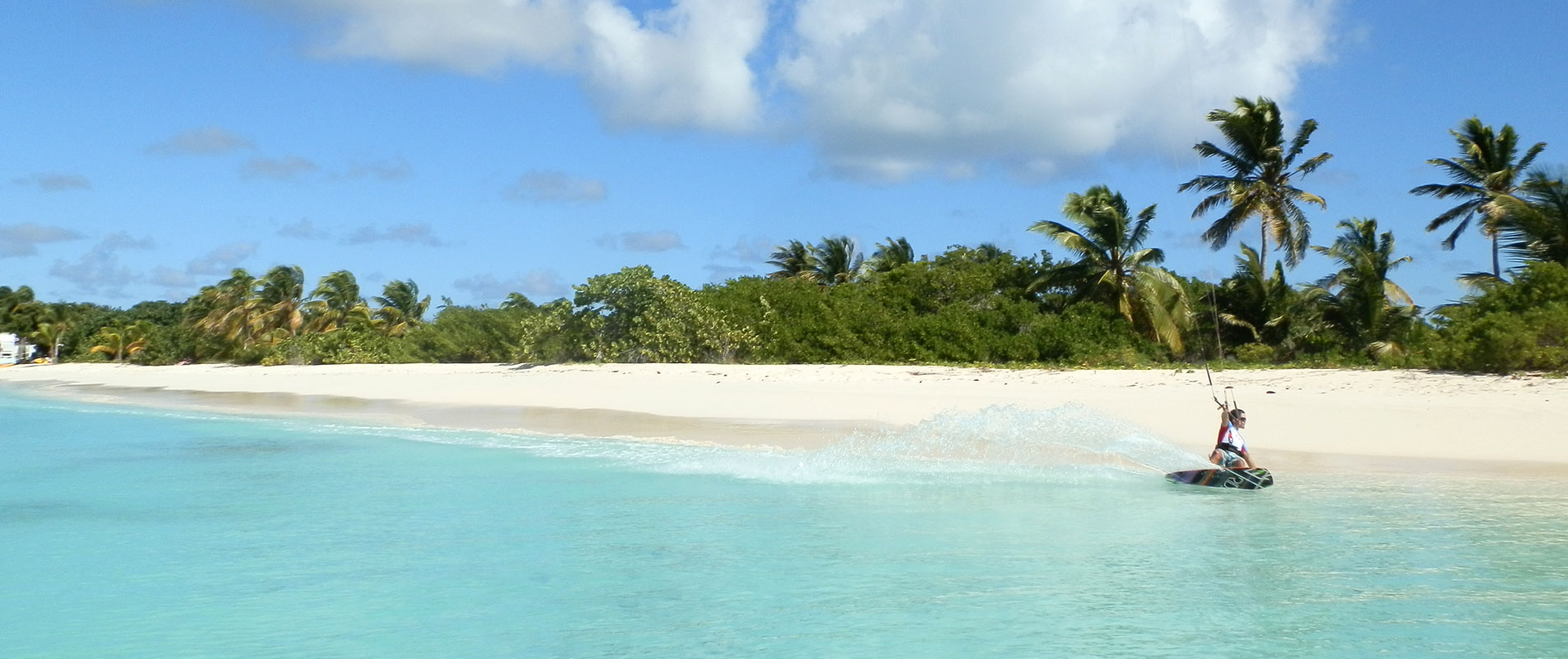 Kitesurfing in St. Martin & Anguilla in the Caribbean