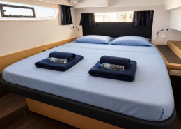private double cabin on the kite cruise catamaran