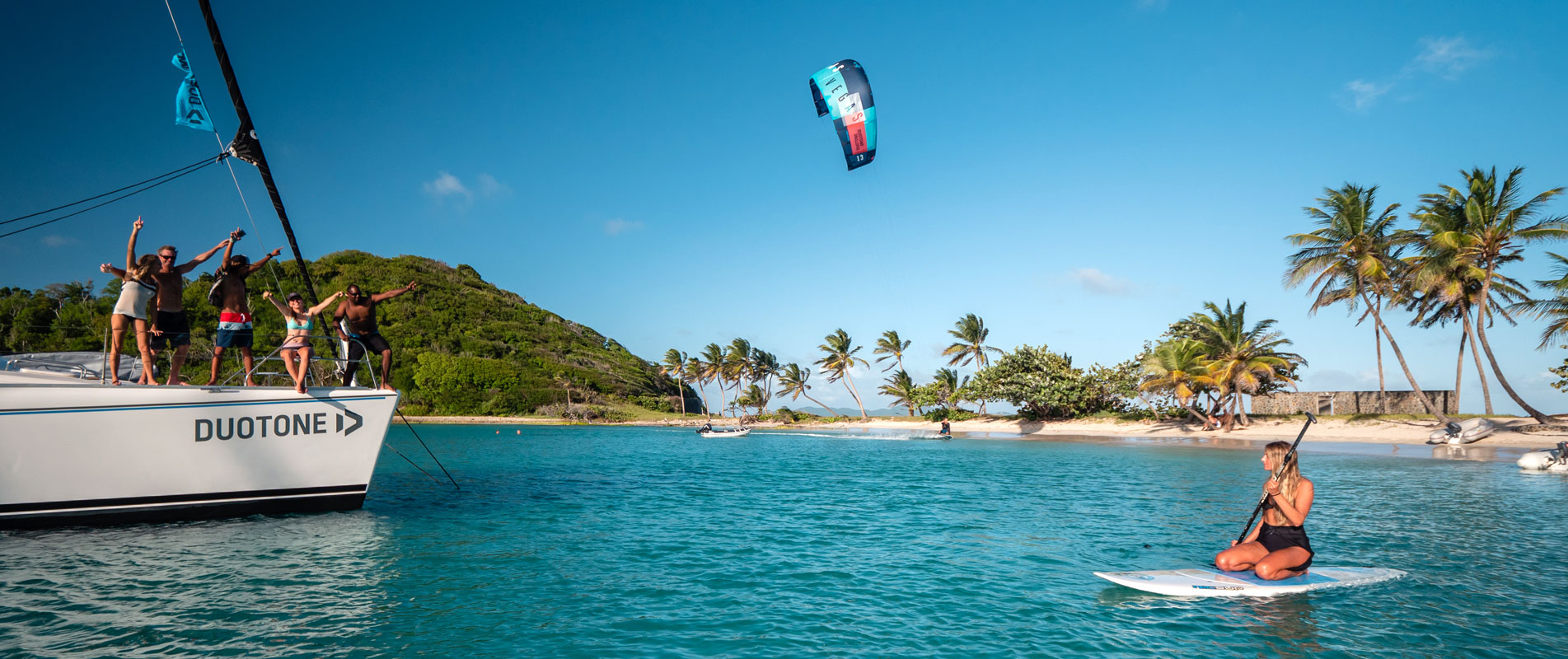 Family Kite Trip in The Grenadines