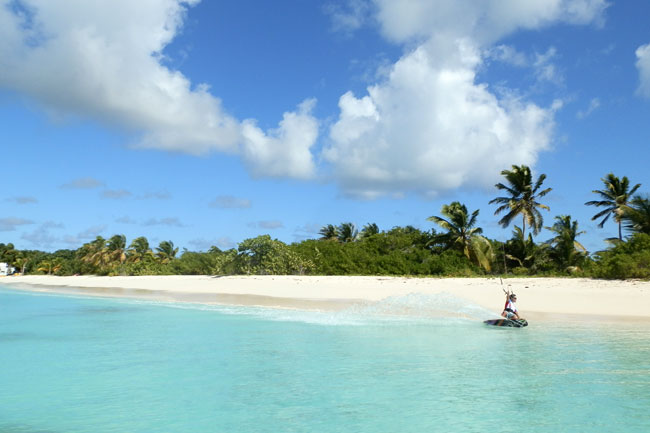 Kitesurfing in the Caribbean St Martin & Anguilla